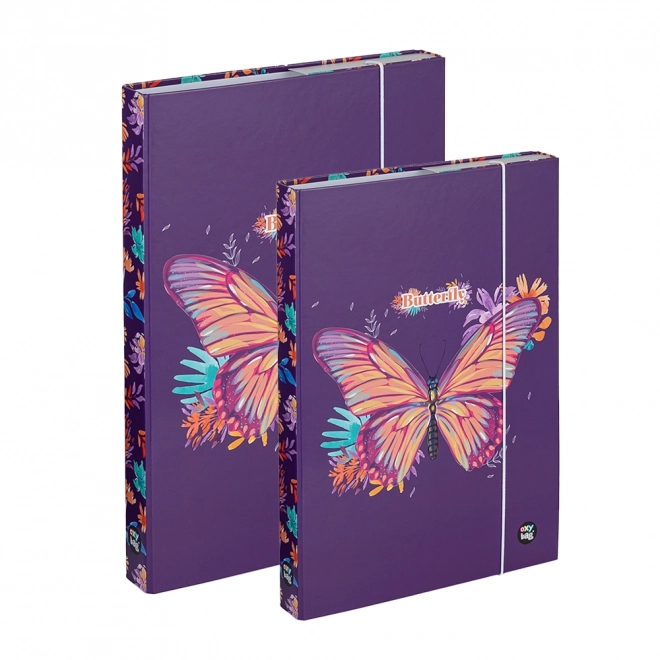 School Supplies Box Set Butterfly Design