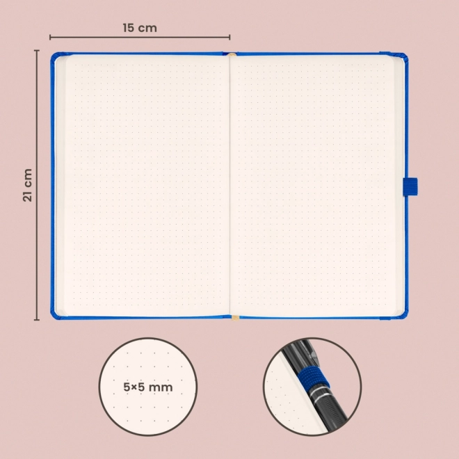 Notique Aprint Dotted Blue Notebook