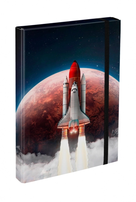 School Notebook Holders A4 Space Shuttle