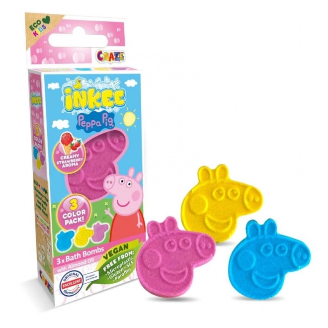 Peppa Pig Fizzy Bath Bomb Mini Pack