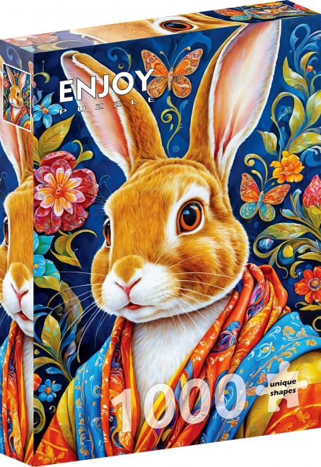 Enjoy puzzle delightful rabbit 1000 pieces