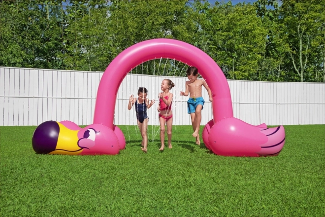 Refreshing water arch for the whole family