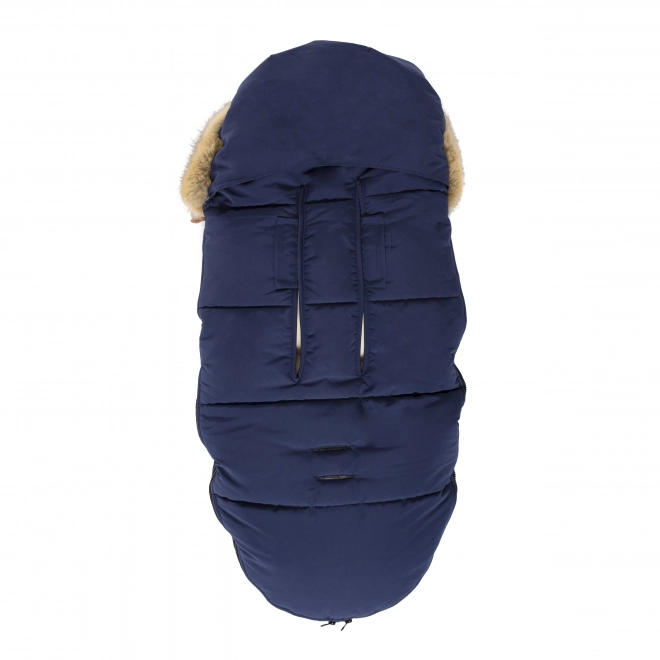 Winter Footmuff Fluffy Royal Blue