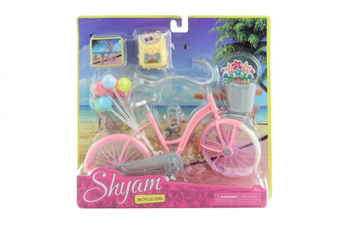 Doll Bicycle with Accessories