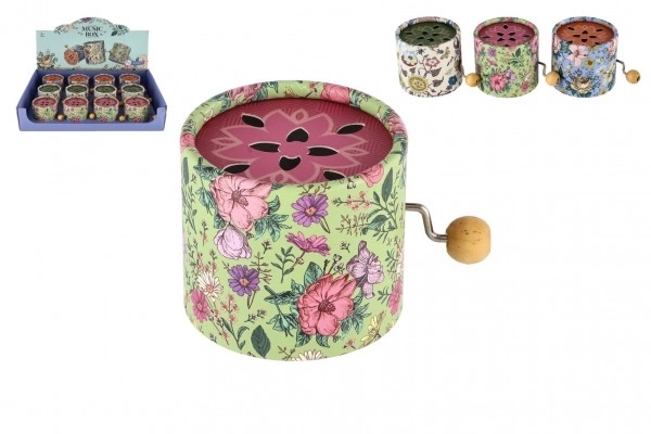 Musical Box Grinder with Flowers