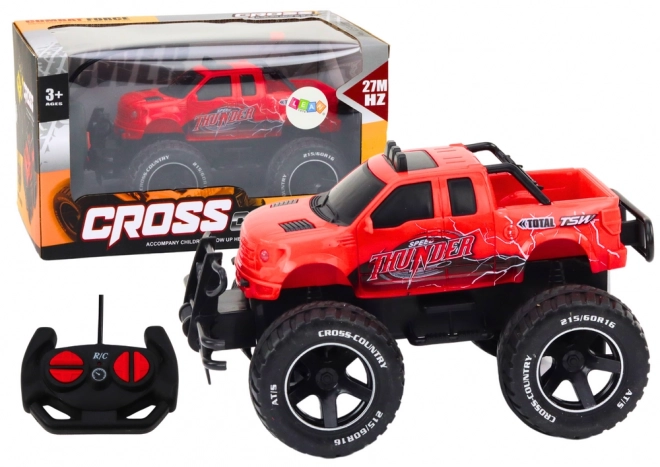 Remote Control Off-Road Car 1:18 Red