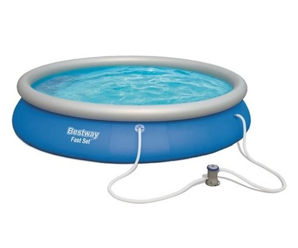 Round Inflatable Garden Pool 457 x 84 cm