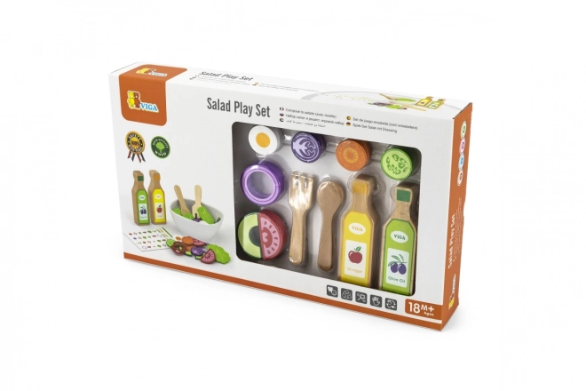 Wooden Salad Set