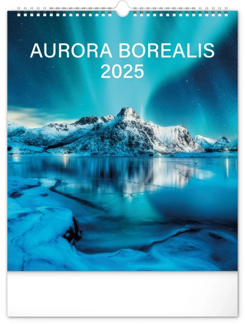 Wall Calendar Northern Lights 2025