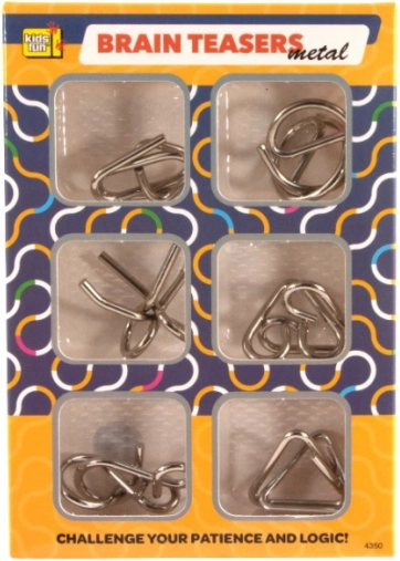 Set of Metal Puzzles