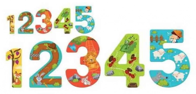 Luna Children's Counting Puzzle with Aesop's Fables