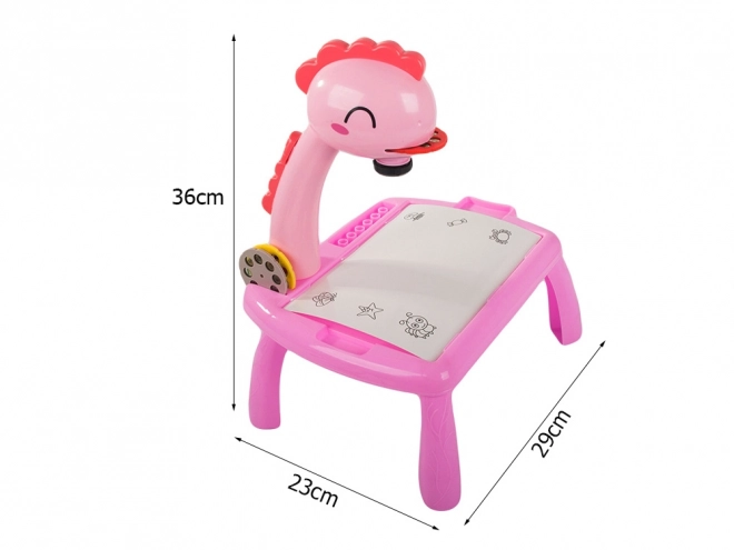 Children's Educational Drawing Projector Table
