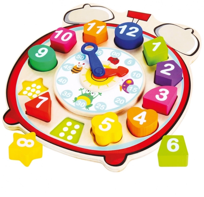 Wooden Learning Clock Puzzle