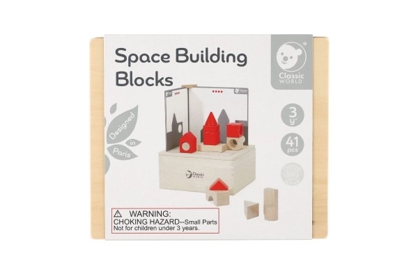 Wooden Construction Puzzle Set