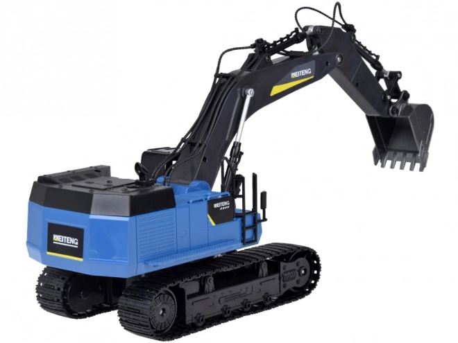 Remote Controlled Excavator with Smoke and LED Effects