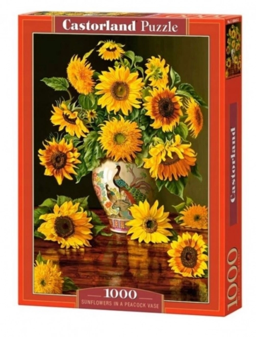 Sunflowers in a Vase Jigsaw Puzzle 1000 Pieces