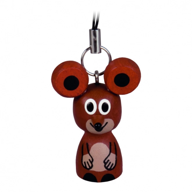 Wooden Keychain Mini Mouse