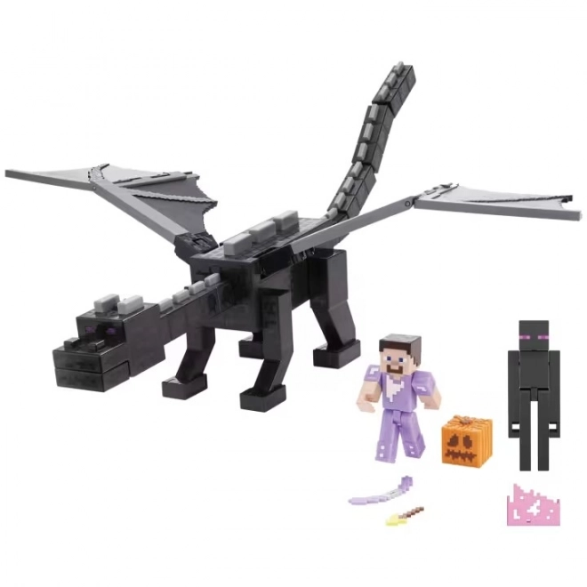 Minecraft Ender Dragon 15th Anniversary Figure Set