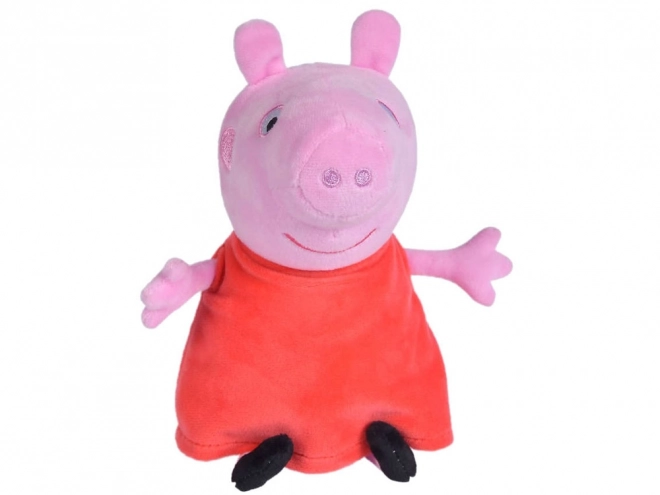 Simba Peppa Pig Family Plush Toy Set with Car