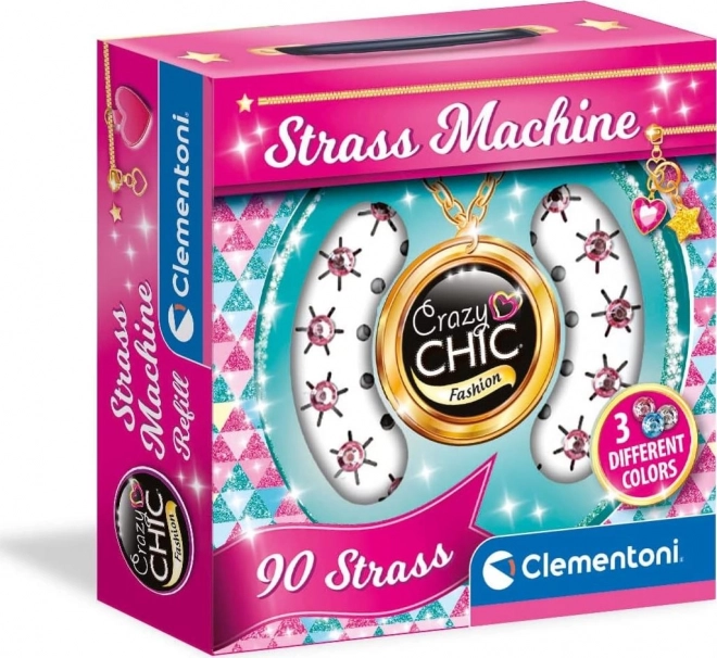 CLEMENTONI Crazy Chic Rhinestone Refill Pack