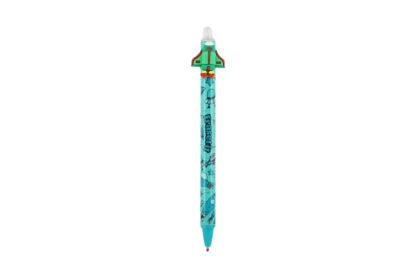 Erasable Blue Ink Pen with Transport Design