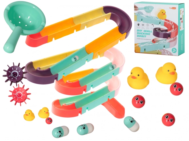 Bath Toy Water Slide with Accessories