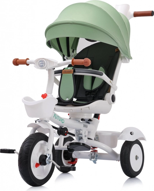 Chipolino Tricycle with Canopy Futuro 2-in-1 Green