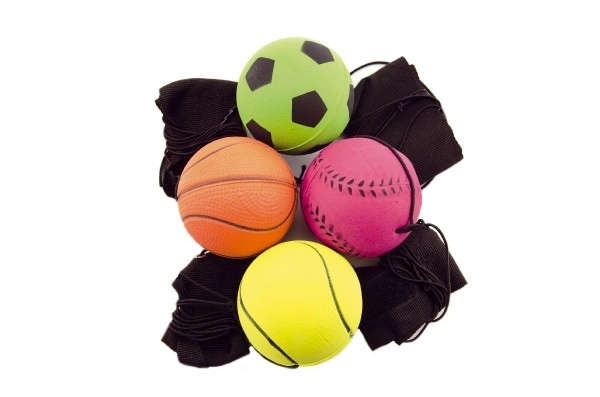 Rubber Bounce Back Ball – 6cm