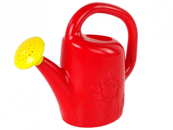 Sunny Red Watering Can