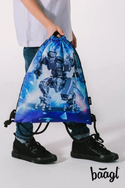 Baagl Drawstring Bag Space Battle