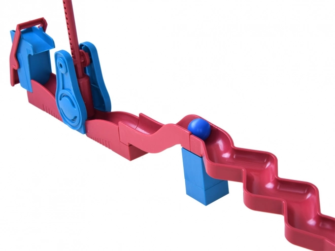 Colorful Domino Blocks and Obstacle Course Game