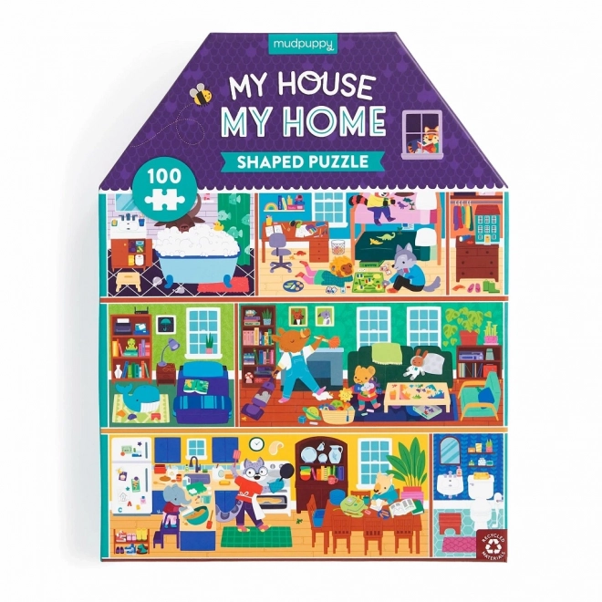 Home Together House-Shaped Puzzle