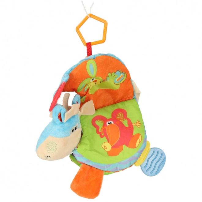 Sensory Book Rattle Teether Donkey