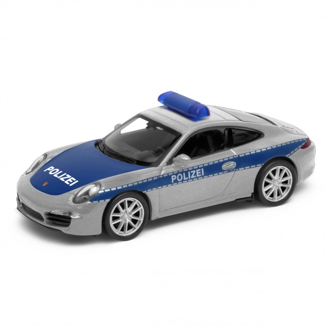 Welly Police Car Porsche 911 Carrera S Die-Cast Model