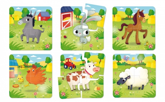 Carotina Baby Puzzle - Farm