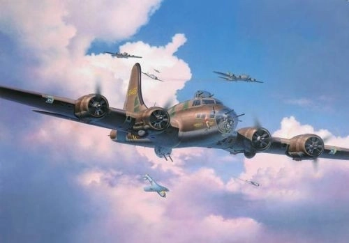 B-17F Memphis Belle Model Kit