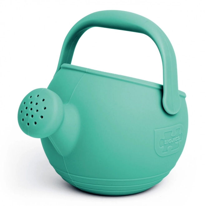 Bigjigs Toys Silicone Watering Can Green