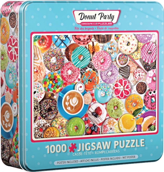 Eurographics Puzzle - Doughnut Celebration (1000 Pieces)