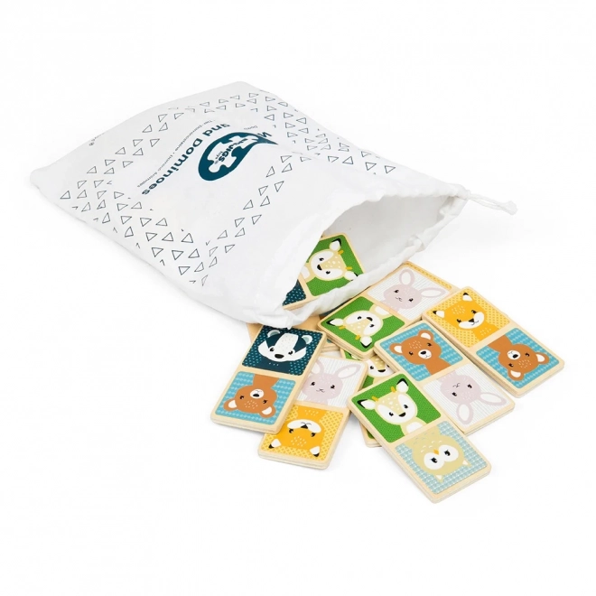 Forest Animals Domino Set by Bigjigs Toys