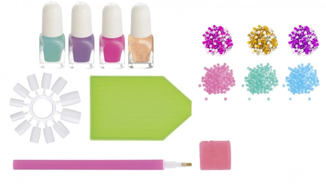 Diamond Besties Nail Art Set