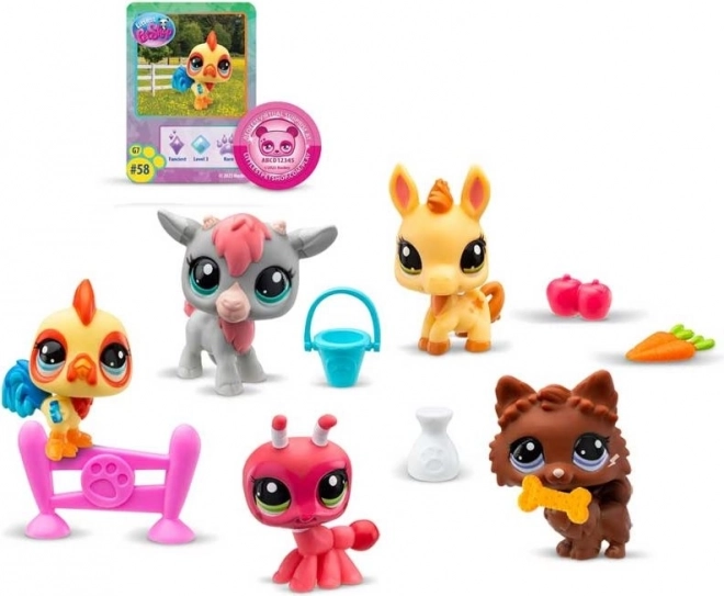 Hasbro Littlest Pet Shop Animal Set 5-Piece