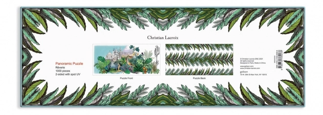 Reversible Panorama Puzzle Christian Lacroix Reflections 1000 Pieces