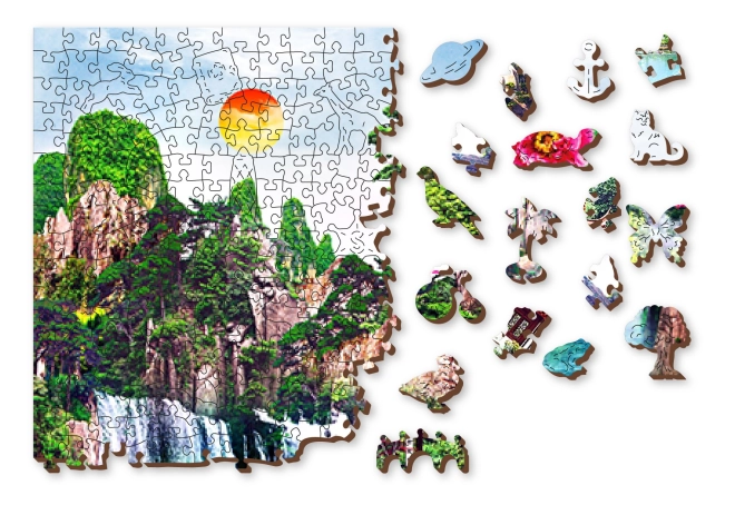 Double-sided 2-in-1 puzzle