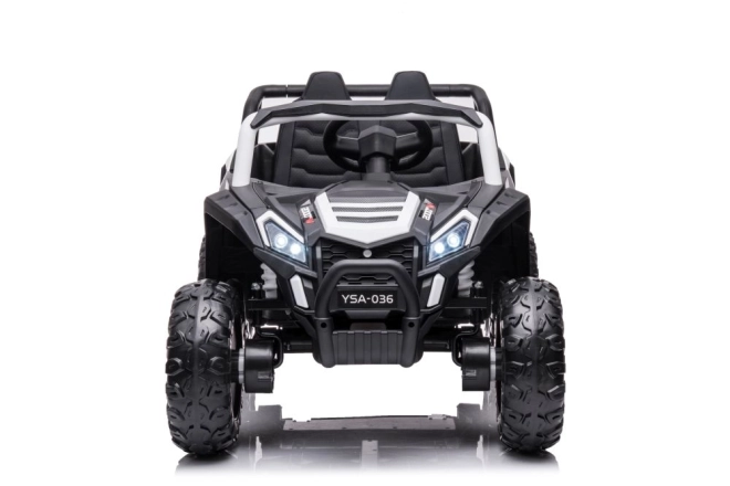 White 4x4 Electric Ride-On Car