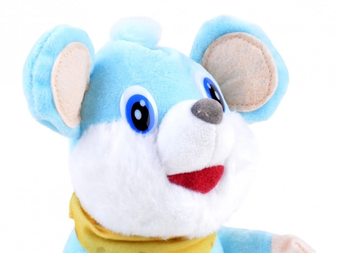 Interactive Repeating Talking Mouse Toy – blue