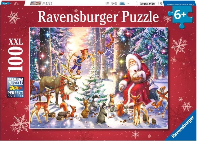 Ravensburger Christmas in the Forest XXL Puzzle 100 Pieces