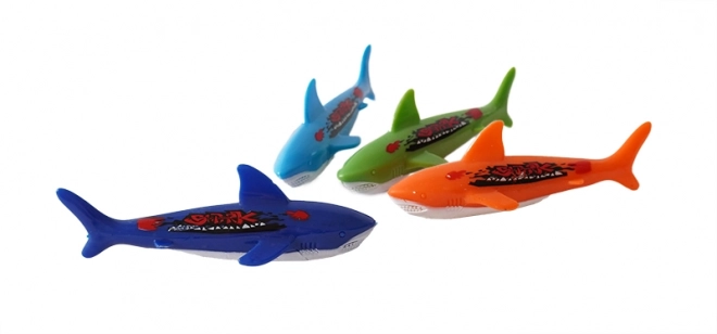 Diving Sharks Water Toy Set