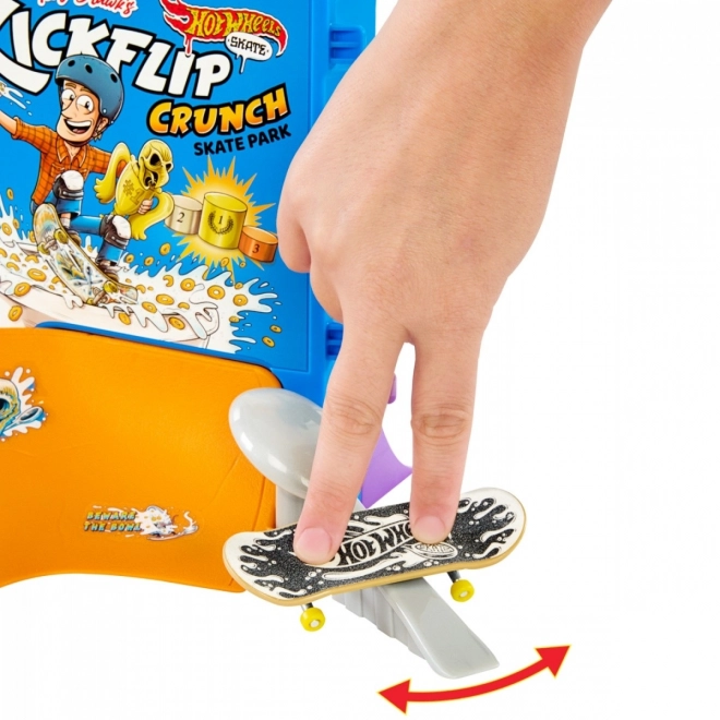 Hot Wheels Cereal Bowl Fingerboard Skatepark