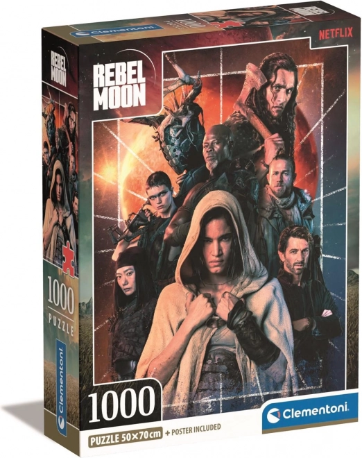 Clementoni Puzzle Rebel Moon 1000 Pieces