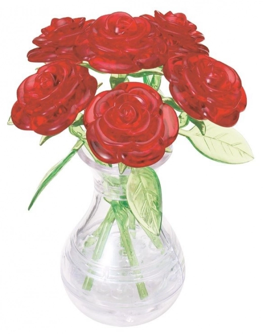 3D Crystal Puzzle Bouquet of Roses